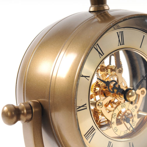 clocks, hourglasses and compasses