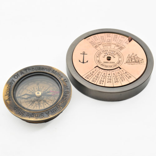 100 Year Calendar and Compass