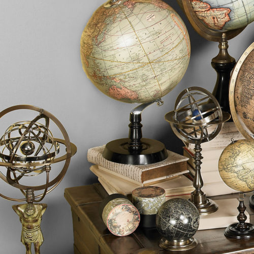 Globes, Armillaries And Maps
