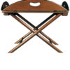 British Butler Table - Serving Tray