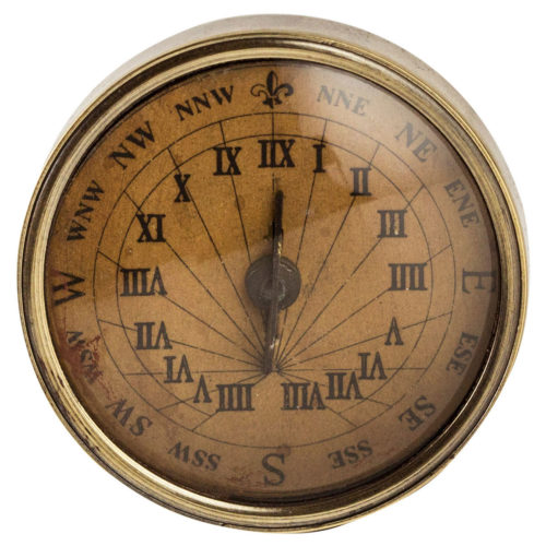 18th century sundial compass (small)