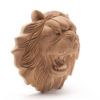 lion wood rosette