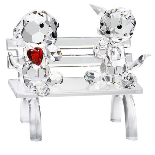 Crystal Doggie and Kitty in Love