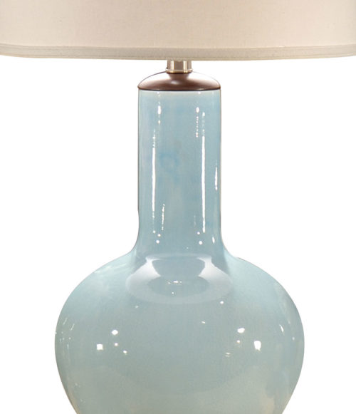 Blue Porcelain Coastal Lighting Lamp