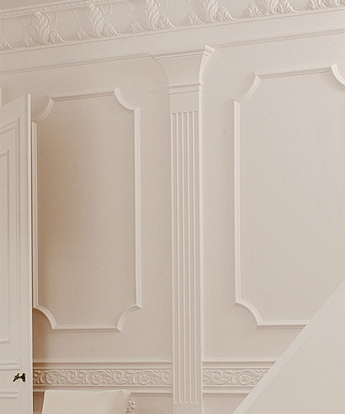 Classic Panel Molding For Walls And Ceiling Inviting Home - Full Wall Panel Molding