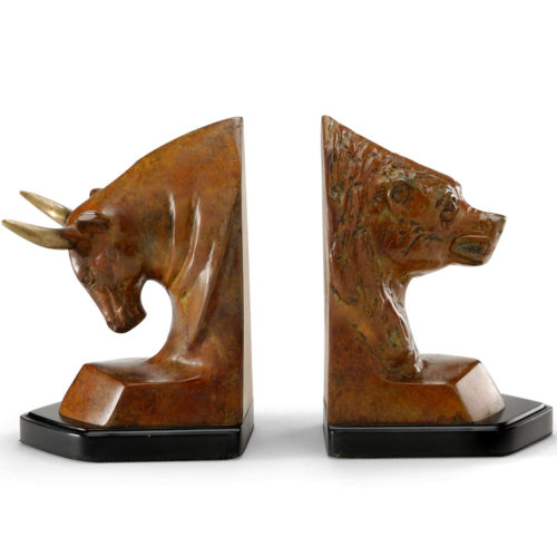 Bull And Bear Bookends