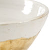 White And Gold European Ceramic Bowl