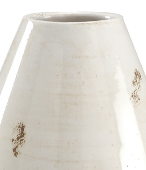 White And Gold European Ceramic Vase