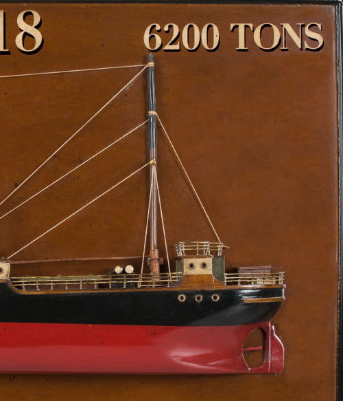 Tramp Steamer Rangoon Ship Model