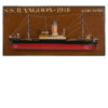 Tramp Steamer 'Rangoon' Ship Model