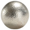 Medium Hammered Ball - Silver