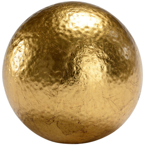 Large Hammered Ball - Gold