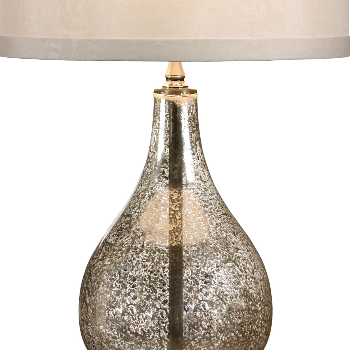Silver Elk Lighting D2868 Juju Jar Lamp Antique Mercury Clear 