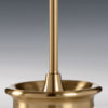 Table Lamp In Antiqued Brass Finish