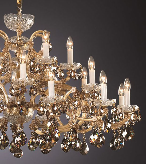 Maria Theresa Bohemian crystal chandeliers