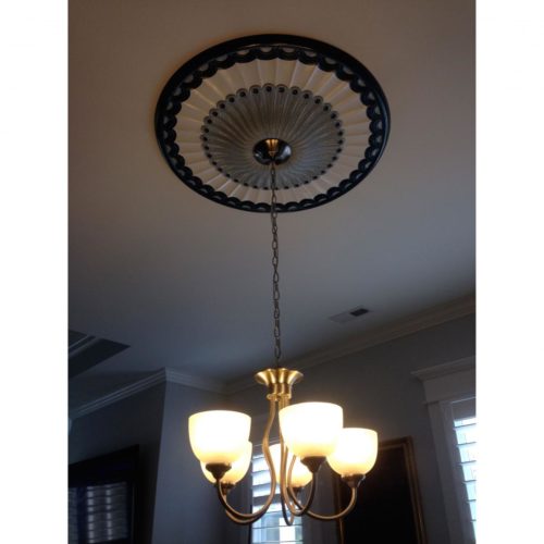 Deco Ceiling Medallion (extra large)