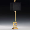 Table Lamp In Gold Leaf Finish