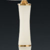 White Bamboo Alabaster Lamp