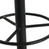 Barstool With Natural Iron Frame