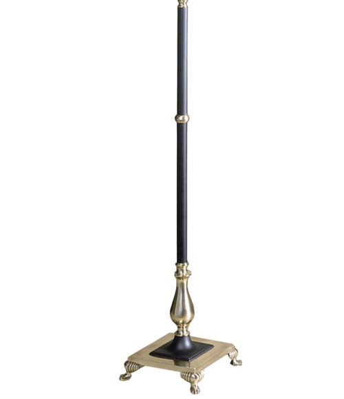 Footed Base Of Swing Arm Floor Lamp