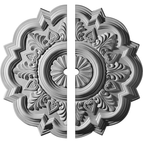 two piece Schoenfield Ceiling Medallion
