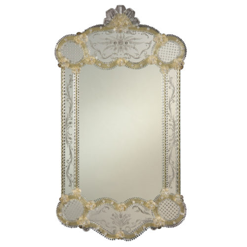 Venetian Murano Glass Mirror