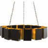 Black and Gold Chandelier