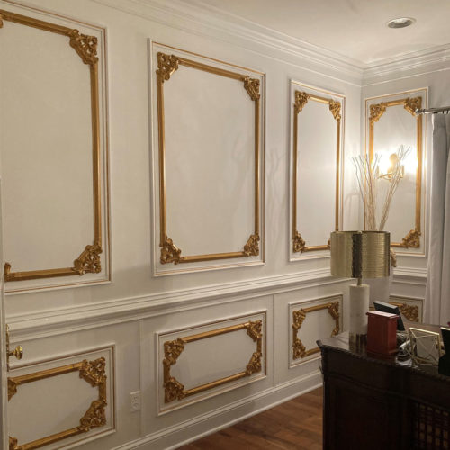Classic Panel Molding For, Plaster Mouldings For Mirrors