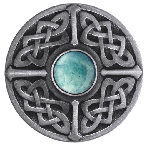 Celtic Knobs with Green Aventurine