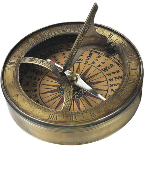 Compass With Sundial