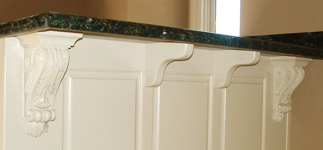 Corbels And Brackets For Kitchen Counters Inviting Home