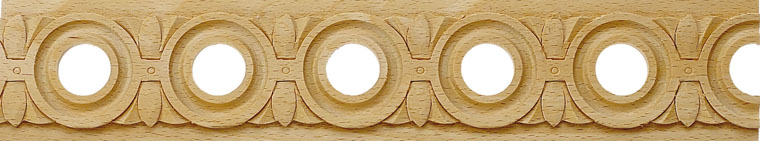 Salisbury Carved Wood Panel Molding