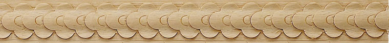 Danville Carved Wood Panel Molding