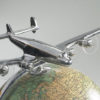 Globe With Plane Model