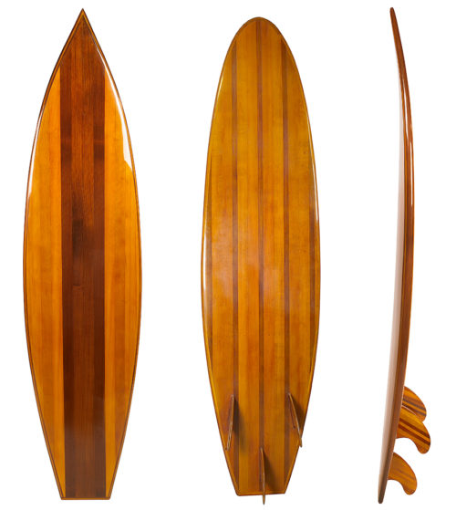 Wood Surfboard