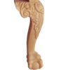 Washington carved wood legs with Ball-and-Claw design