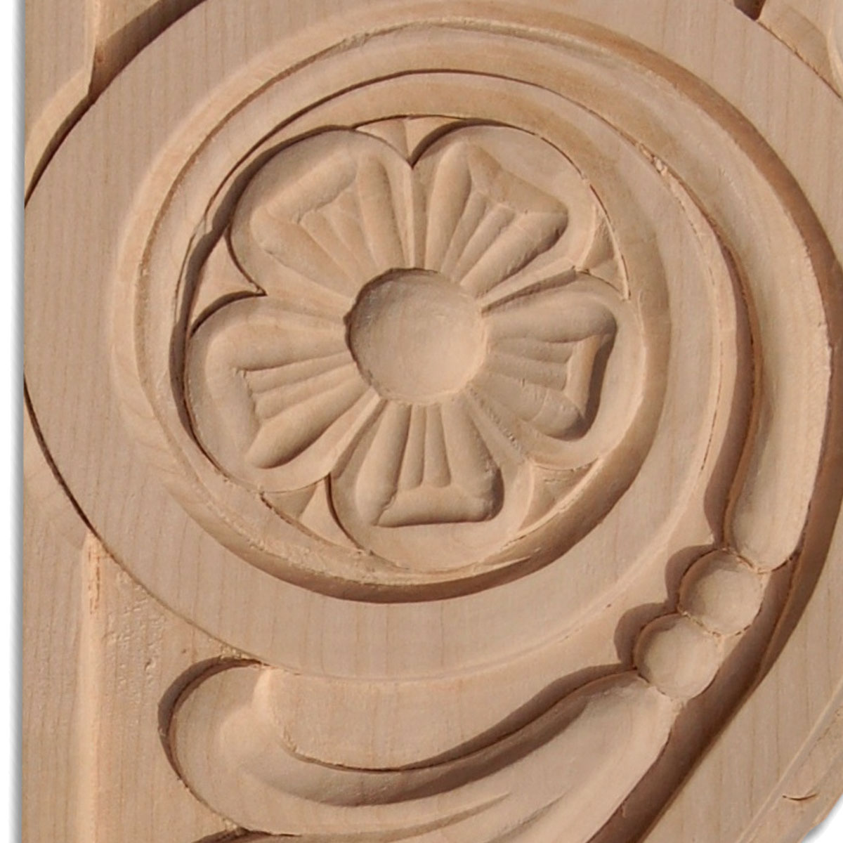 Fireplace Hand Carved Solid Wood Leaf Pilaster Corbel Island, 