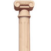 Maryland full fluted column with Ionic capital and egg and dart design