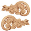Our appliques and onlays are the perfect accent pieces to cabinetry, furniture, fireplace mantels, ceilings, and more