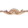 Austin center wood carvings are hand crafted from premium selected hardwoods. Wood carvings feature carved in deep relief scrolled leaf design with traditional carved shell center.