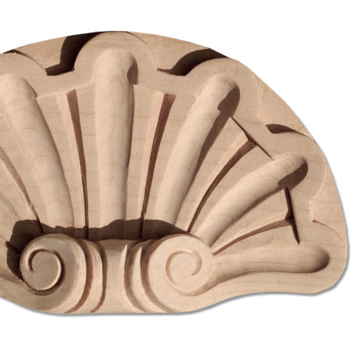 Cape Cod shell wood carving is hand carved by skilled craftsman from premium selected hardwood