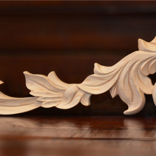 Details about   Wooden Carved Applique Furniture Unpainted Mouldings Decal Onlay Home Decor 