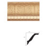 Quality carved wood crown molding