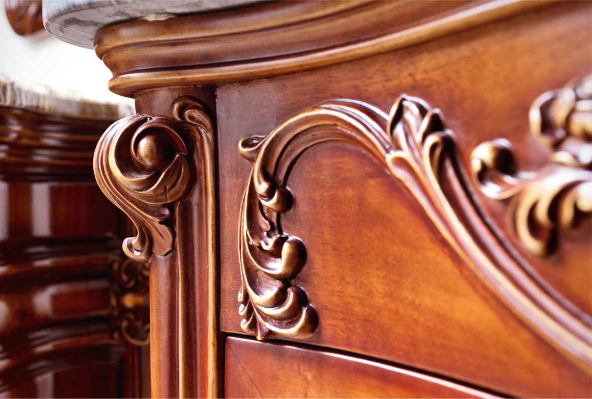 beautiful hand carved details; cabinets and furniture inspiration