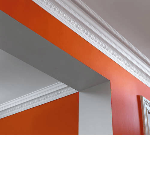 Installation of Classic Egg and Dart Molding