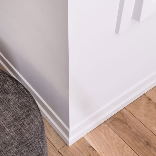 interior with baseboard