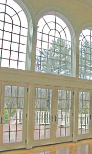 flexible molding for arched windows
