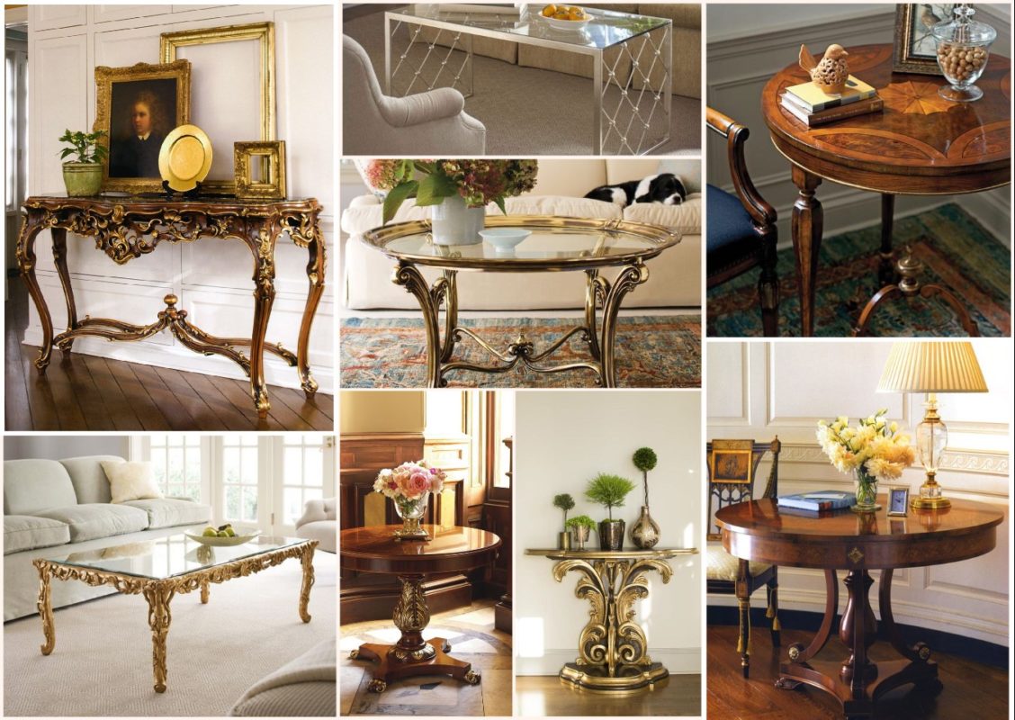 Luxurious tables collection | luxury furniture | luxury interiors with gorgeous hand-crafted tables from InvitingHome.com