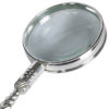 Classic accessory for any coffee table or end table this magnifying glass is perfect for proverbial fine print and thumbnail-sized road maps.
