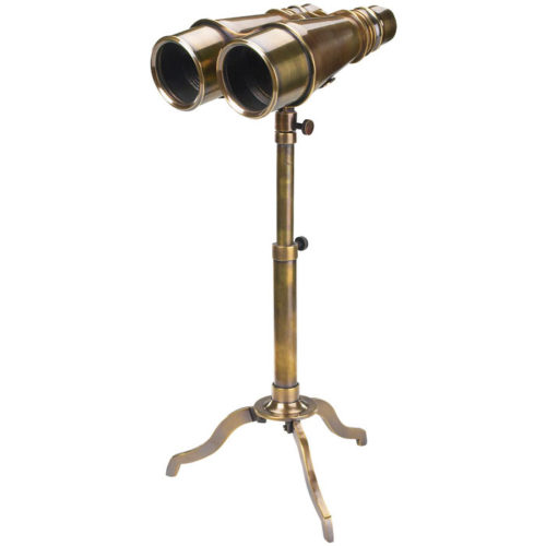 Classic campaign binoculars used by Victorian gentry and Army and Navy to observe while able to take notes and sketch.